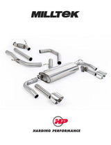 MILLTEK Cat-back – Hyundai i30 N Premium Sedan - Non-resonated - GT-139 Polished Trims