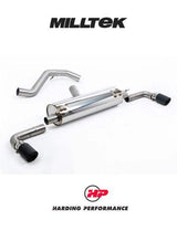 MILLTEK Non-Resonated OPF/GPF Back System INEOS Grenadier B57/B58 3.0 I6 Turbo - Resonated - JET-90 Carbon Tips