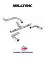 MILLTEK Non-Resonated OPF/GPF Back System INEOS Grenadier B57/B58 3.0 I6 Turbo - Non-Resonated - Premium GT-90 Polished Tips (Hidden Clamp Tip)