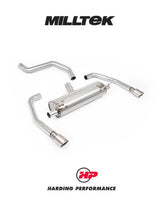 MILLTEK OPF/GPF Back System INEOS Grenadier Quartermaster B57/B58 3.0 I6 Turbo - Resonated - GT-90 Brushed Titanium Tips