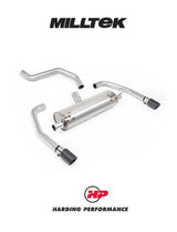 MILLTEK OPF/GPF Back System INEOS Grenadier Quartermaster B57/B58 3.0 I6 Turbo - Resonated - JET-90 Carbon Tips