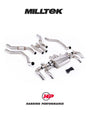 MILLTEK Particulate Filter-back Range Rover P530 4.4L V8 Twin Turbo - Short - NC11 Engine / Dual Valve (2024-) - Non-resonated