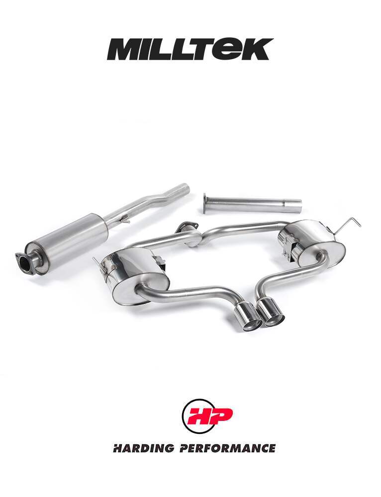 MILLTEK Cat Back Mini R53 Cooper S - Resonated