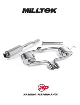 MILLTEK Cat Back Mini R53 Cooper S - Resonated