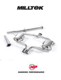 MILLTEK Cat Back Mini R53 Cooper S - Non-resonated / Race