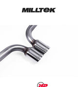 MILLTEK Full System Including Hi Flow Sports Cat Mini R53 Cooper S - Resonated