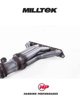 MILLTEK Full System Including Hi Flow Sports Cat Mini R53 Cooper S - Non-resonated / Race