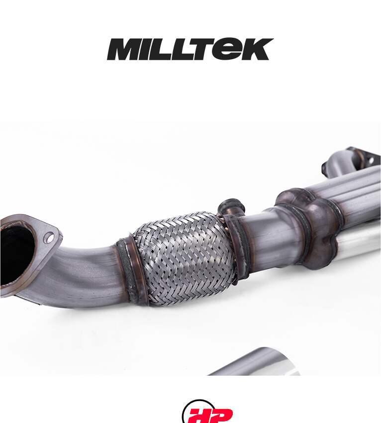 MILLTEK Full System Including Hi Flow Sports Cat Mini R53 Cooper S - Resonated