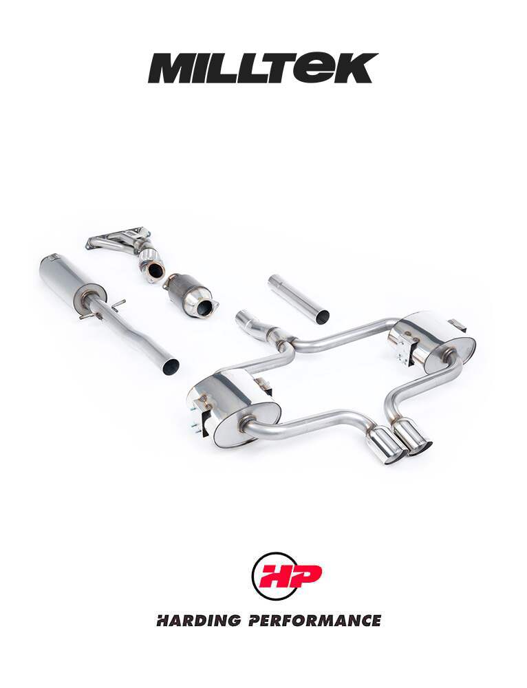 MILLTEK Full System (including Hi-Flow Sports Cat) – Mini (R52) Cooper S Convertible [SSXM014]