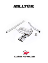 MILLTEK Non-resonated Cat-back – Mini F56 Cooper S/JCW - Polished
