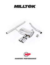 MILLTEK Non-resonated Cat-back – Mini F56 Cooper S/JCW - Titanium