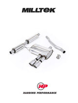 MILLTEK Resonated Cat-back – Mini F56 Cooper S - Titanium
