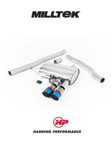 MILLTEK ValveSonic Cat-back – Mini F56 Cooper S - Burnt Titanium