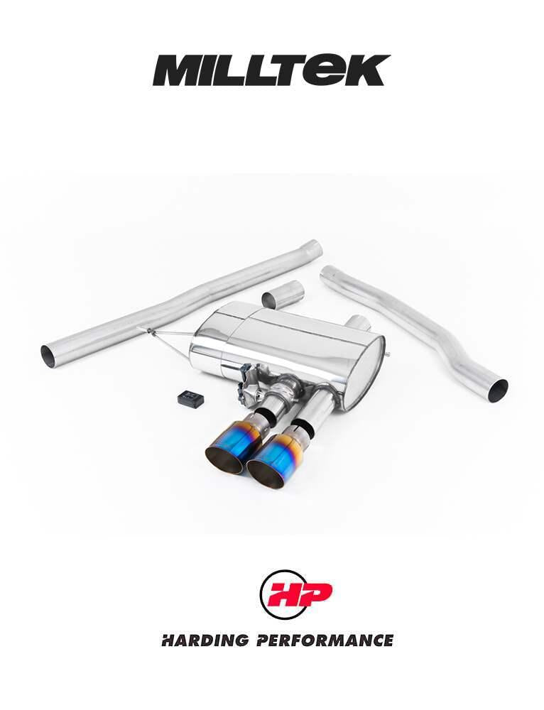 MILLTEK ValveSonic Cat-back – Mini F56 Cooper S - Burnt Titanium