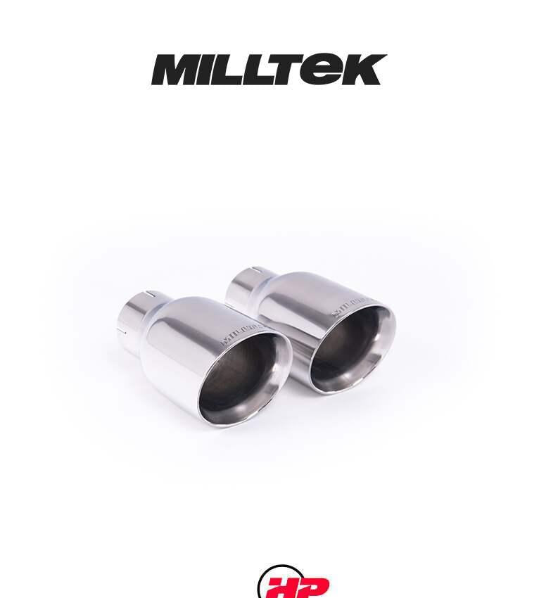 MILLTEK OPF Back System Cooper S F66 2.0T B48 - Resonated - GT-100 Brushed Titanium
