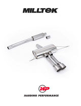 MILLTEK OPF Back System Cooper S F66 2.0T B48 - Resonated - GT-100 Brushed Titanium
