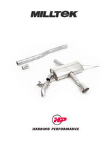 MILLTEK OPF-back Mini Mk4 JCW F66 - Non Resonated - Polished Tip