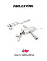 MILLTEK OPF-back Mini Mk4 JCW F66 - Resonated - Polished Tip