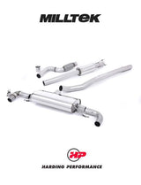 MILLTEK Cat-back – Mercedes A-Class A45 AMG 2.0 Turbo - Resonated - Valved