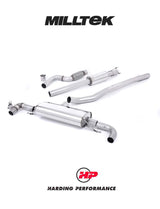 MILLTEK Cat-back – Mercedes A-Class A45 AMG 2.0 Turbo - Resonated - Valved