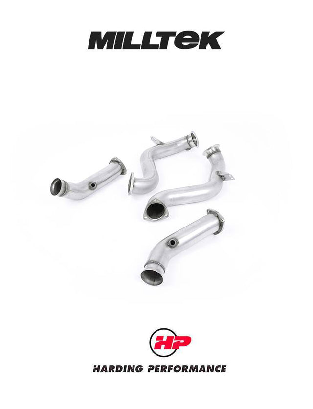 MILLTEK Large-bore Downpipes and Cat Bypass Pipes – C-Class C63 & C63 S [SSXMZ119]