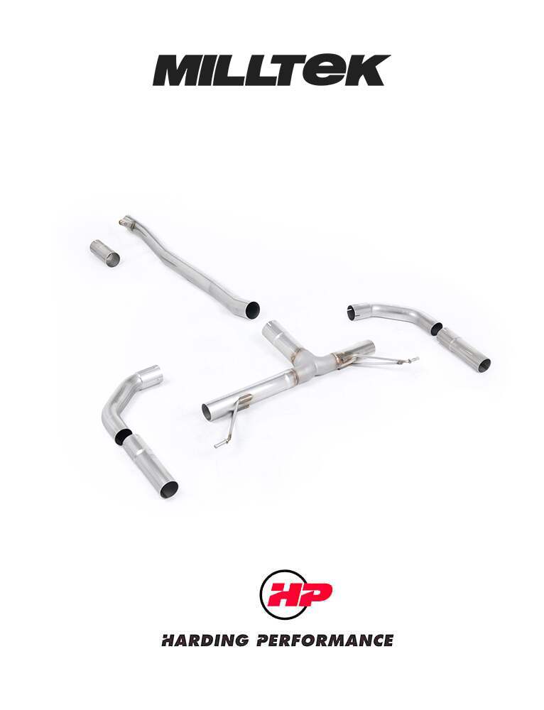 MILLTEK Front Pipe Back A35 AMG 2.0 Turbo 2019 And Later - SSXMZ141