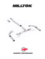 MILLTEK Front Pipe Back A35 AMG 2.0 Turbo 2019 And Later - SSXMZ141