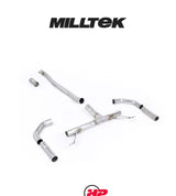 MILLTEK Front Pipe Back A35 AMG 2.0 Turbo 2019 And Later - SSXMZ140