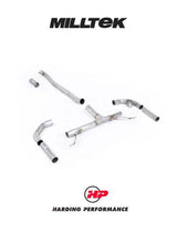 MILLTEK Front Pipe Back A35 AMG 2.0 Turbo 2019 And Later - SSXMZ142