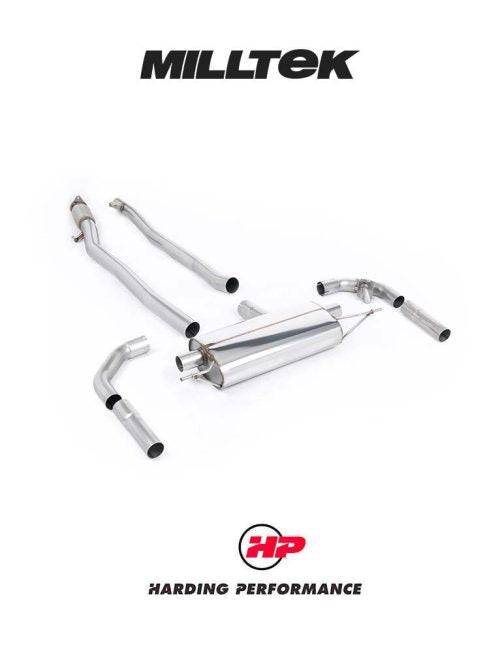 MILLTEK Cat Back A35 AMG 2.0 Turbo 2019 And Later - SSXMZ144