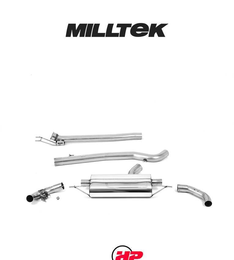 MILLTEK Particulate Filter Back OPF/GPF Back A45/A45 S AMG 2.0 Turbo W177 Hatch Only - Resonated