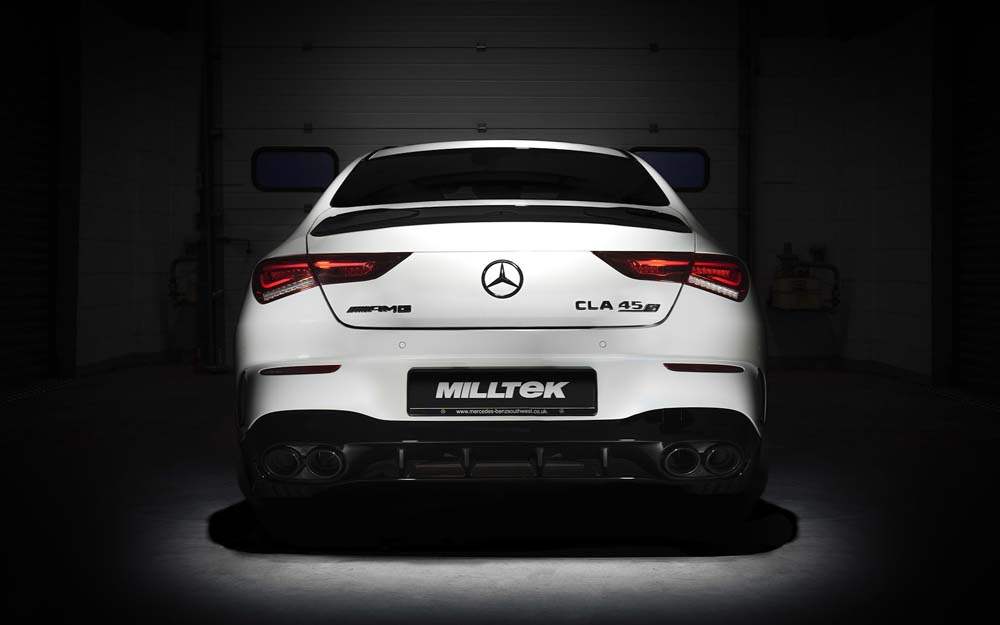 MILLTEK Particulate Filter Back OPF/GPF Back System CLA45/CLA45 S - Resonated