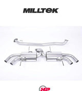 MILLTEK Secondary Cat Back Nissan GT-R R35 - SSXNI003