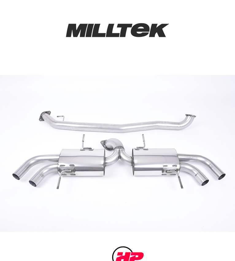 MILLTEK Secondary Cat Back Nissan GT-R R35 - SSXNI003