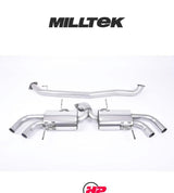 MILLTEK Secondary Cat Back Nissan GT-R R35 - SSXNI003