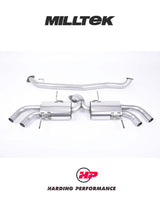 MILLTEK Secondary Cat Back Nissan GT-R R35 - SSXNI007