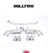 MILLTEK Secondary Cat Back Nissan GT-R R35 - SSXNI007