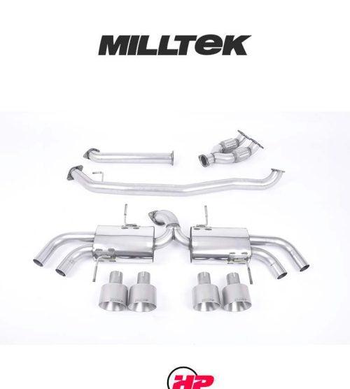 MILLTEK Primary Cat Back Nissan GT-R R35 - SSXNI009