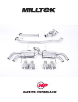 MILLTEK Primary Cat Back Nissan GT-R R35 - SSXNI009