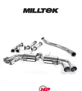 MILLTEK Primary Cat Back Nissan GT-R R35 90mm System - SSXNI010