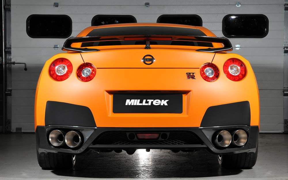 MILLTEK Primary Cat Back Nissan GT-R R35 90mm System - SSXNI010