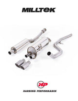 MILLTEK Cat-back – Peugeot 208 GTi - Resonated - Titanium