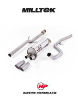 MILLTEK Cat-back – Peugeot 208 GTi - Non-resonated - Titanium