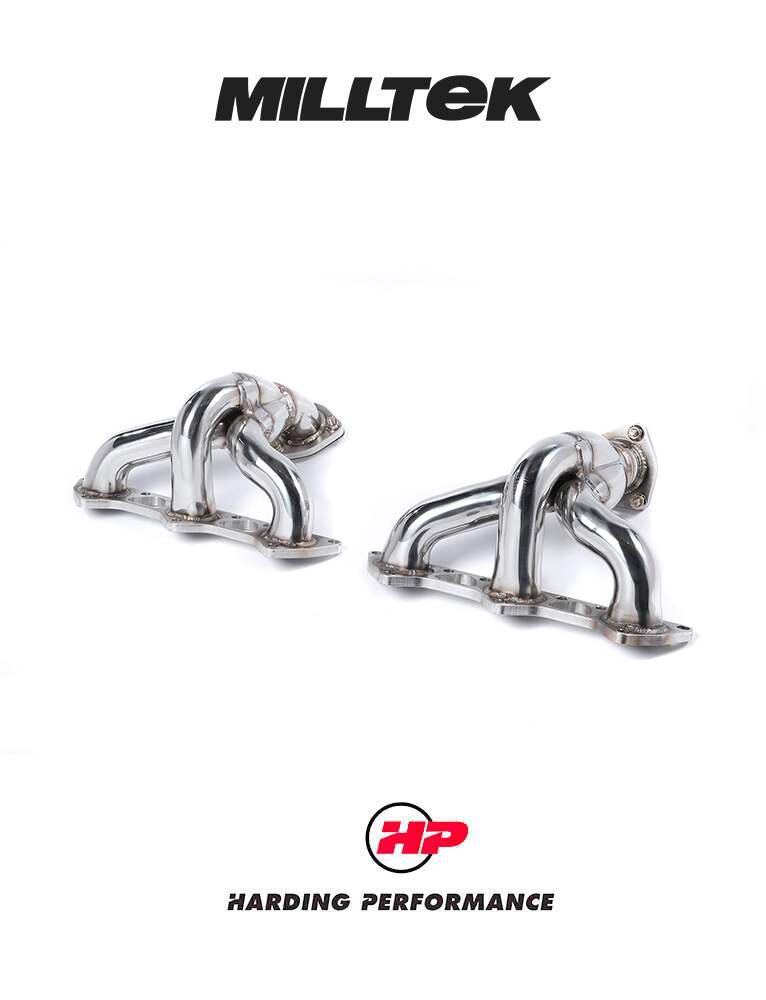MILLTEK Free-flow Manifolds – Porsche 911 996 Turbo, K16 Turbo Only [SSXPO026]