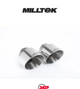 MILLTEK Cat Back Porsche 911 991 GT3 - Cerakote black