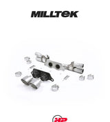 MILLTEK Cat-back – Porsche 911 991 GT3 - Re-use OE Porsche Trims