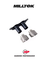 MILLTEK GT-100 Tips – Porsche 991.2 GT3/GT3 RS - Brushed Titanium