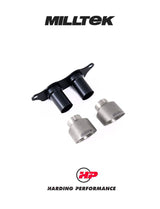 MILLTEK GT-100 Tips – Porsche 991.2 GT3/GT3 RS - Cerakote Black
