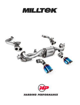 MILLTEK OPF/GPF Bypass – Porsche Cayman 718 GT4 4.0 - Burnt Titanium