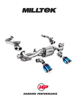 MILLTEK OPF/GPF Bypass – Porsche Cayman 718 GT4 4.0 - Burnt Titanium